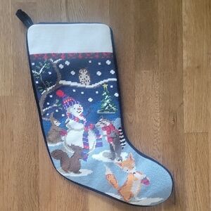 Needlepoint Stocking LANDSEND
